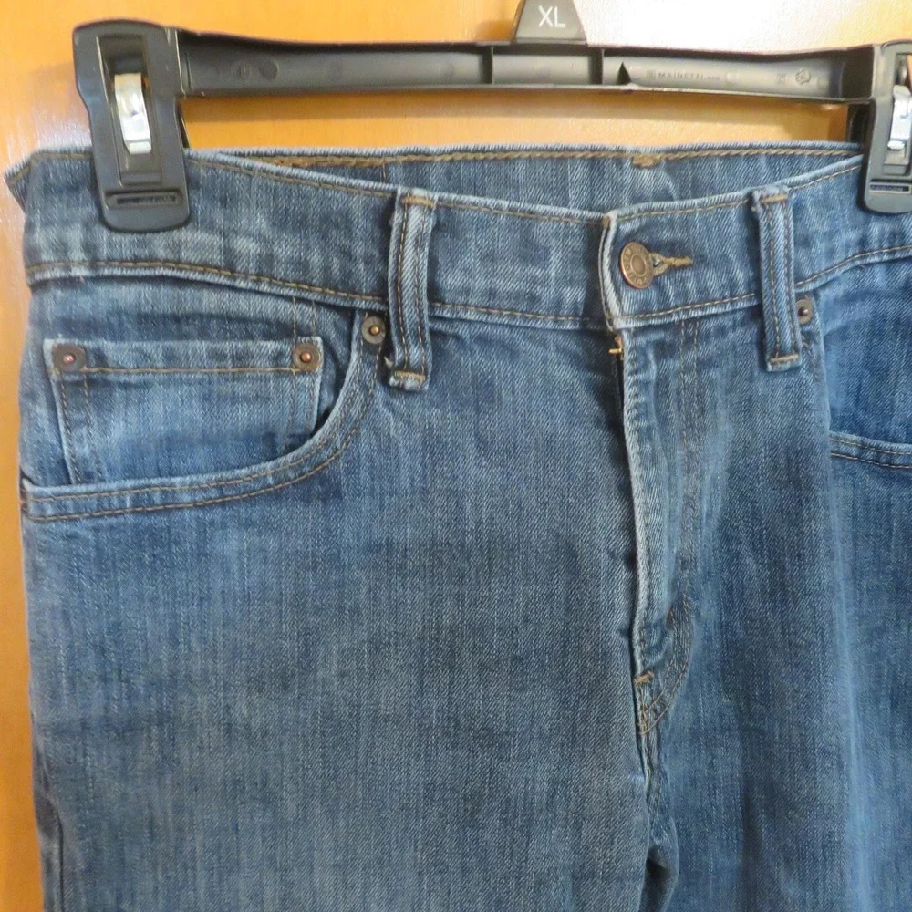 Levis 511 Slim Fit Jeans Mens 32x34 Blue Denim Medium Wash 04511-1150